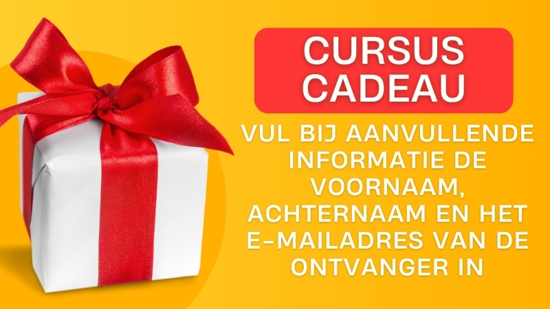 Cadeau-idee F100 onlinecursus